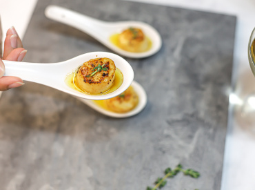 Lemon Garlic Butter Scallops