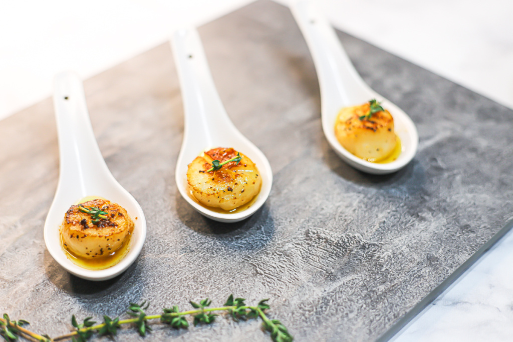 Lemon Garlic Butter Scallops