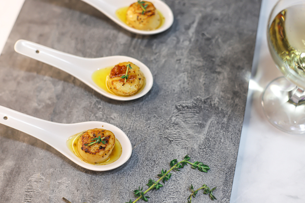 Lemon Garlic Butter Scallops