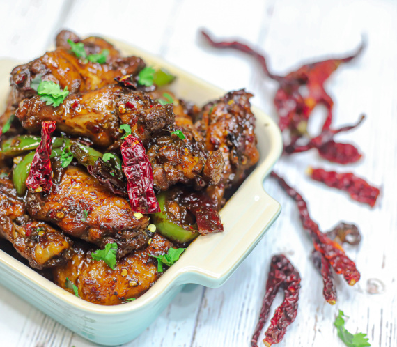 Chinese Dry Chilli Chicken