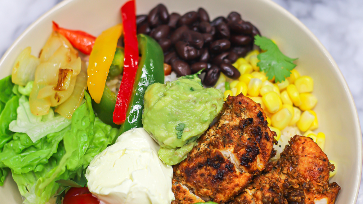 Fajita Chicken Burrito Bowl