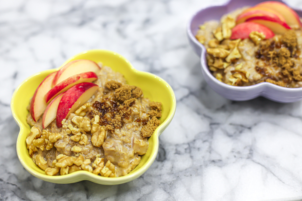 Peach Cinnamon Oatmeal