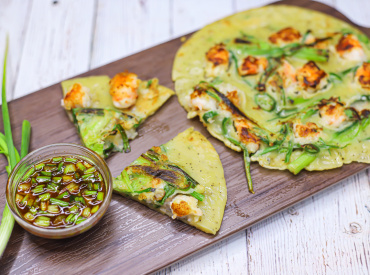 Easy Korean Pancakes - Haemul Pajeon