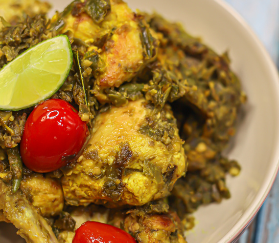 Ayam Berlado Hijau - Chicken in Green Chili Sambal