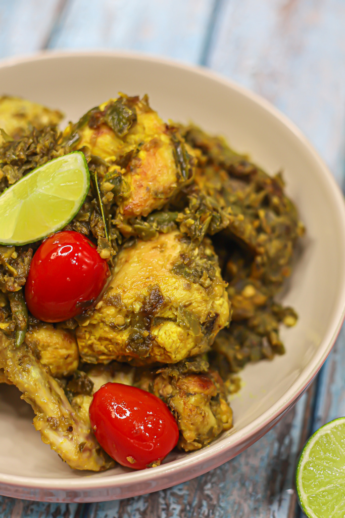 Ayam Berlado Hijau - Chicken in Green Chili Sambal