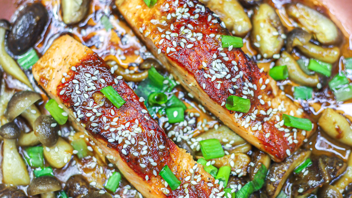 Delicious Miso Glazed Salmon