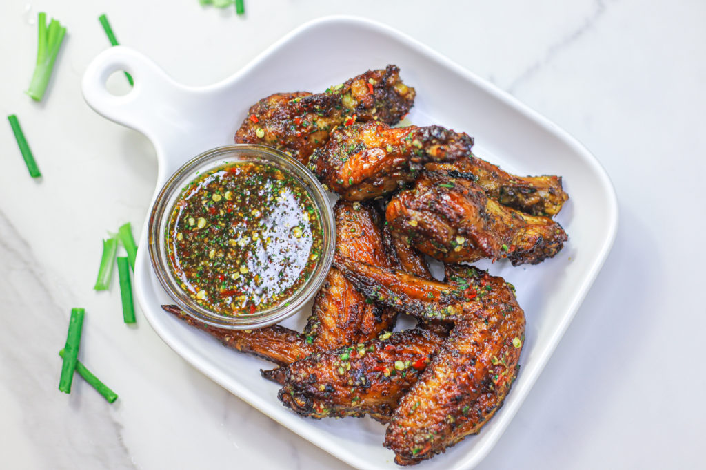 Air Fried Thai Chicken Wings