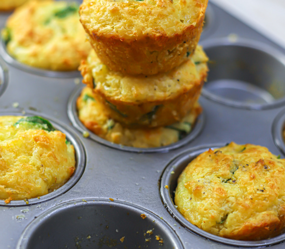 Soft Cheese Muffins