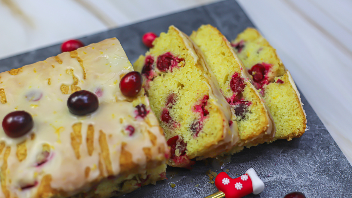 Cranberry Orange Loaf Cake