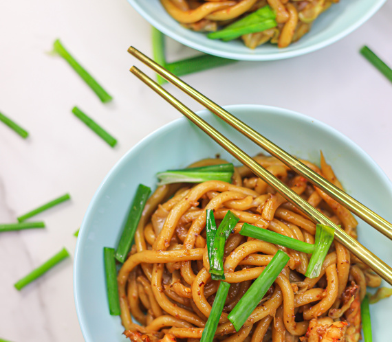 Easy Prawn Udon