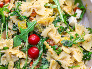 Easy Farfalle Veggie Pasta