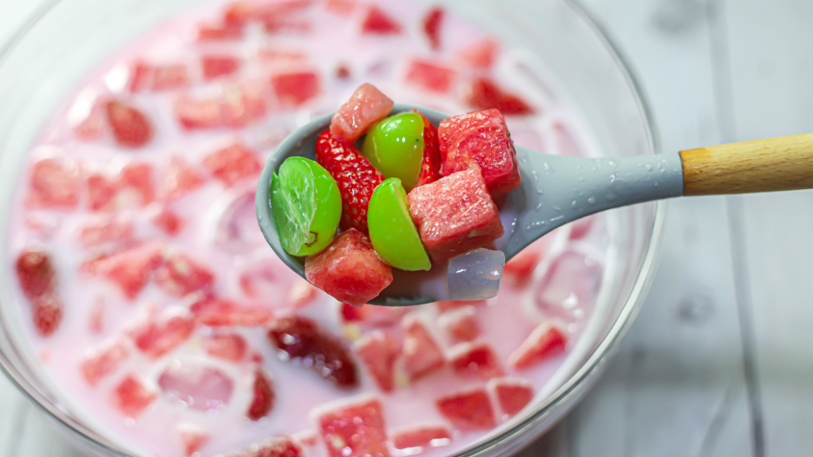 Korean Watermelon Punch