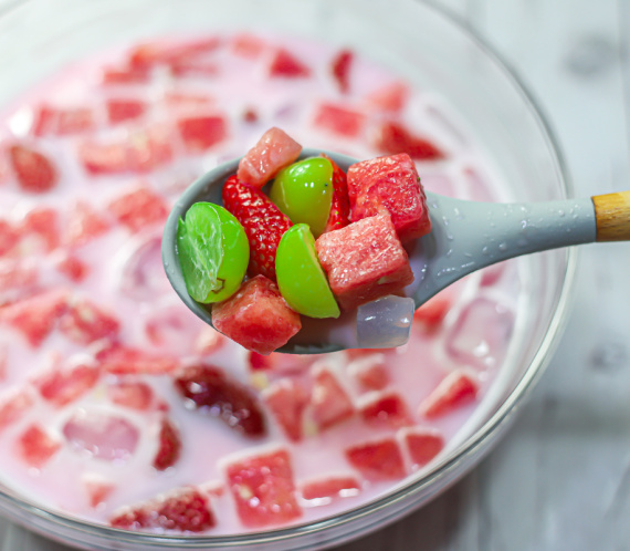 Korean Watermelon Punch