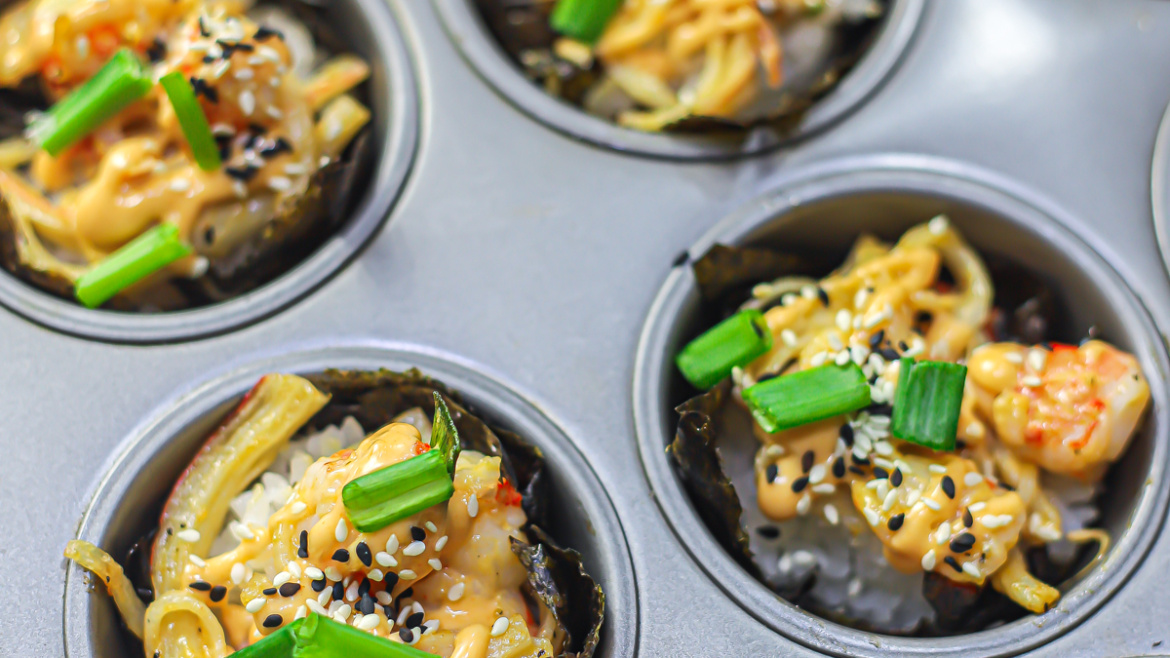 Easy Sushi Muffins