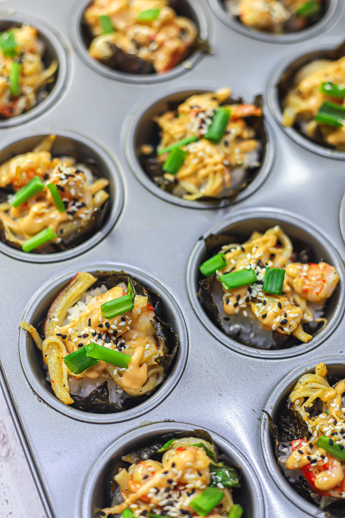 Easy Sushi Muffins
