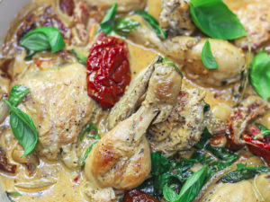 Creamy Sun Dried Tomato Chicken