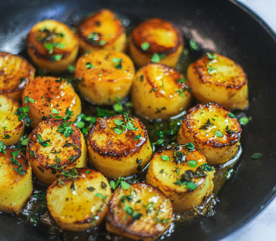 Delicious Fondant Potatoes